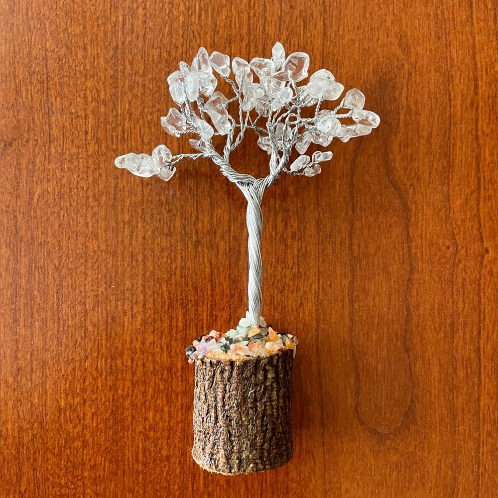 Adorable quartz tree